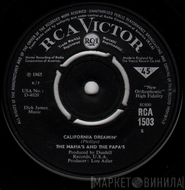  The Mamas & The Papas  - California Dreamin' / Somebody Groovy