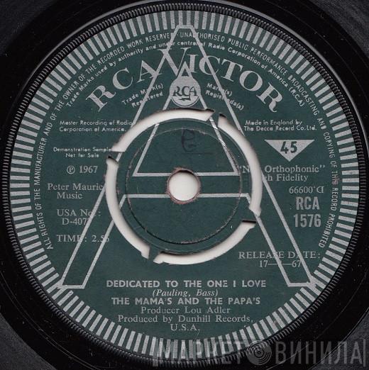  The Mamas & The Papas  - Dedicated To The One I Love