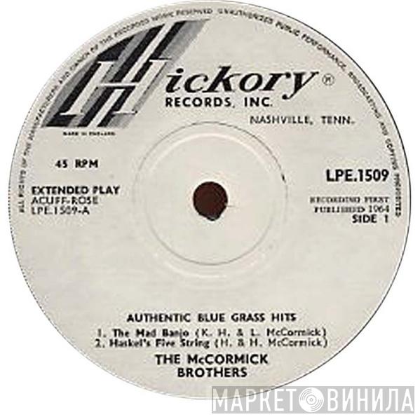 The McCormick Brothers - Authentic Blue Grass Hits