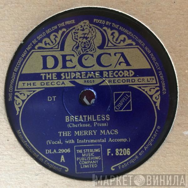 The Merry Macs - Breathless / Jingle, Jangle, Jingle