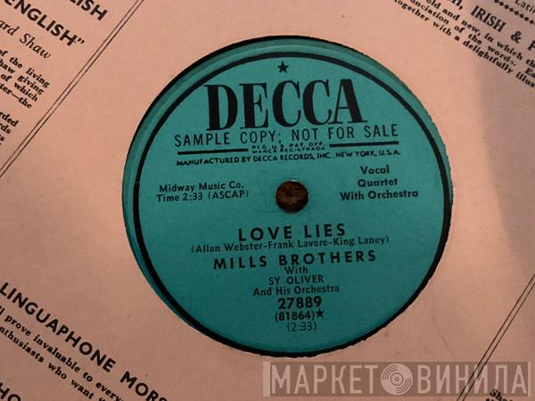 The Mills Brothers - Love Lies / Be My Life’s Companion 