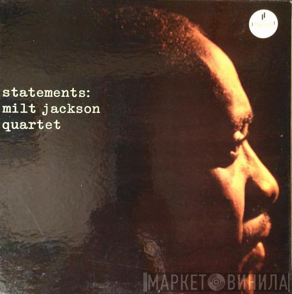  The Milt Jackson Quartet  - Statements