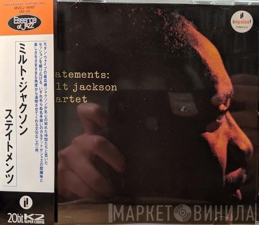  The Milt Jackson Quartet  - Statements