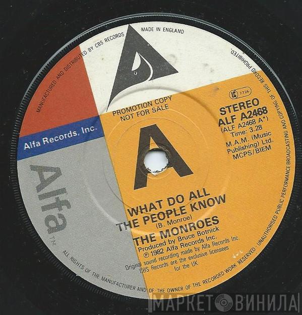 The Monroes  - What Do All The People Know