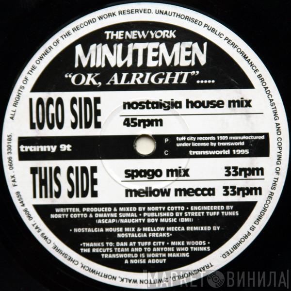 The New York Minutemen - OK, Alright......