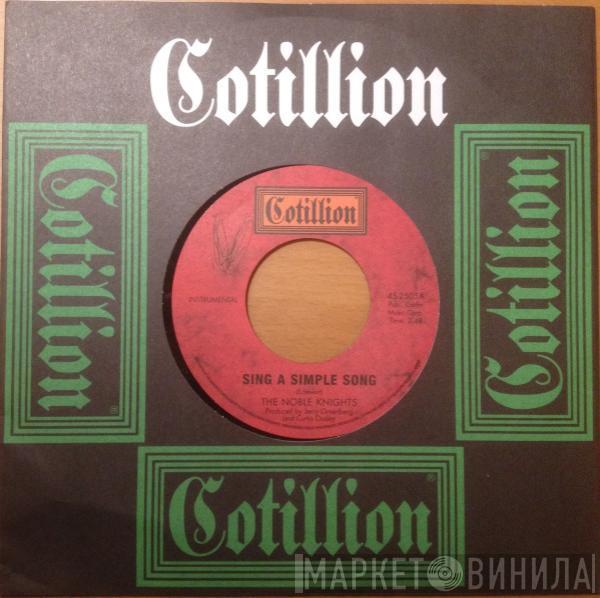 The Noble Knights, The Memphis Horns - Sing A Simple Song / Soul Bowl