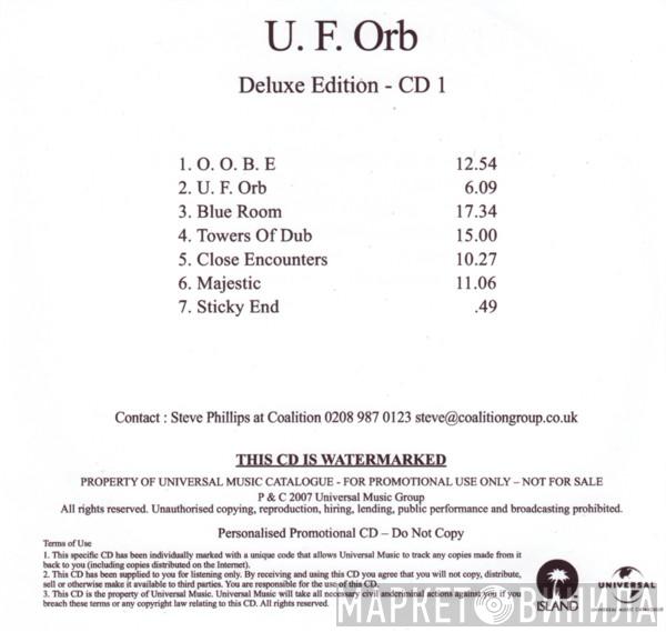  The Orb  - U.F.Orb