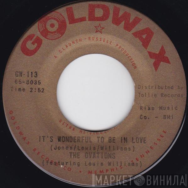  The Ovations  - It's Wonderful To Be In Love / Dance Party