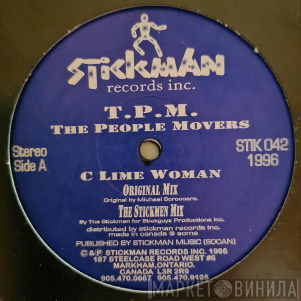 The People Movers - C Lime Woman