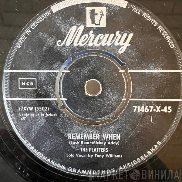  The Platters  - Remember When / Love Of A Lifetime