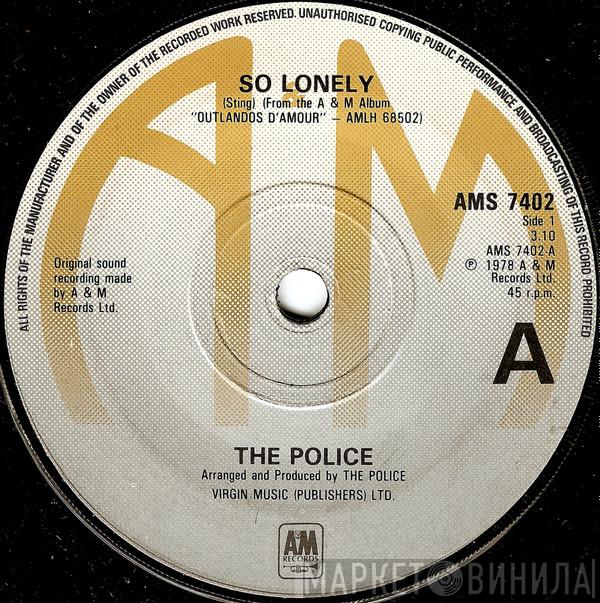 The Police - So Lonely