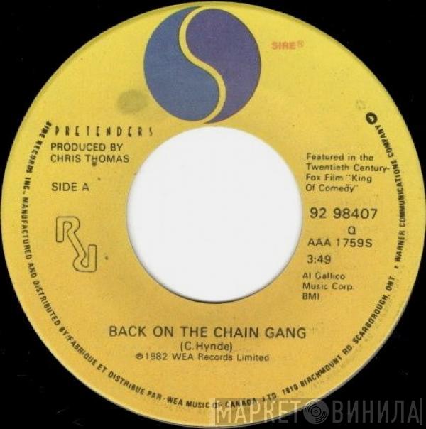  The Pretenders  - Back On The Chain Gang