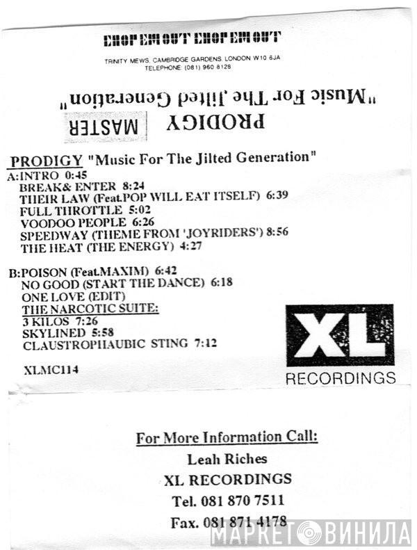  The Prodigy  - Music For The Jilted Generation