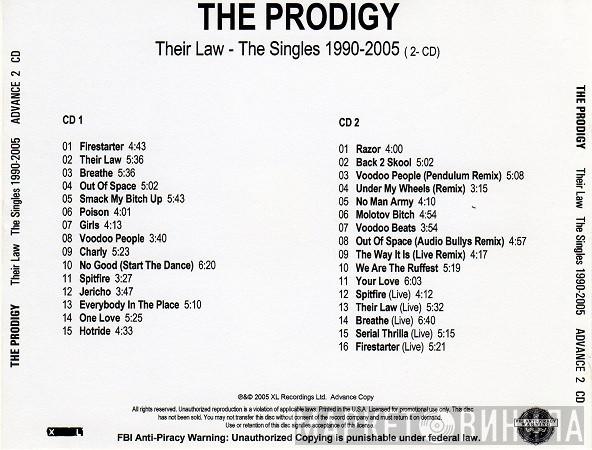  The Prodigy  - Their Law - The Singles 1990-2005