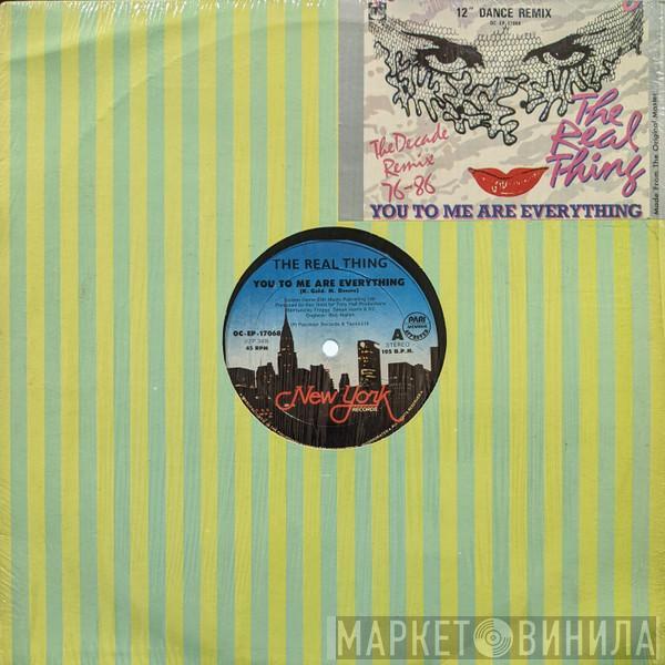  The Real Thing  - You To Me Are Everything (The Decade Remix  75-86)