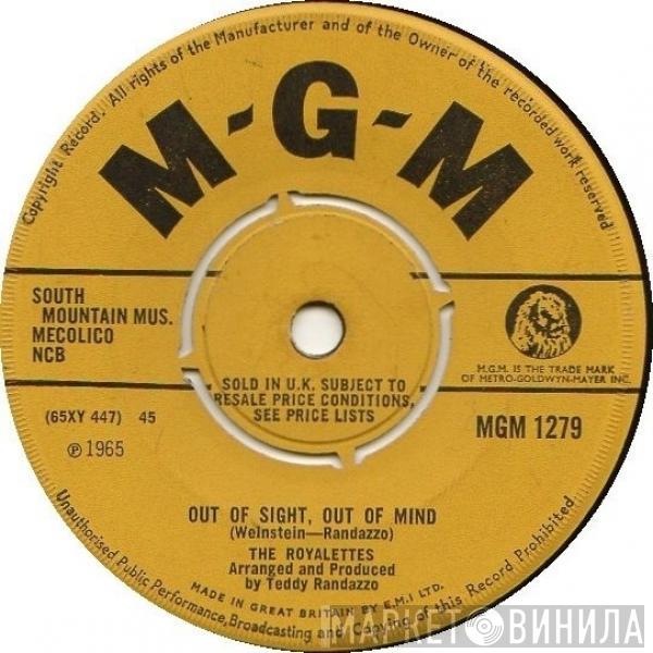 The Royalettes - It's Gonna Take A Miracle / Out Of Sight, Out Of Mind