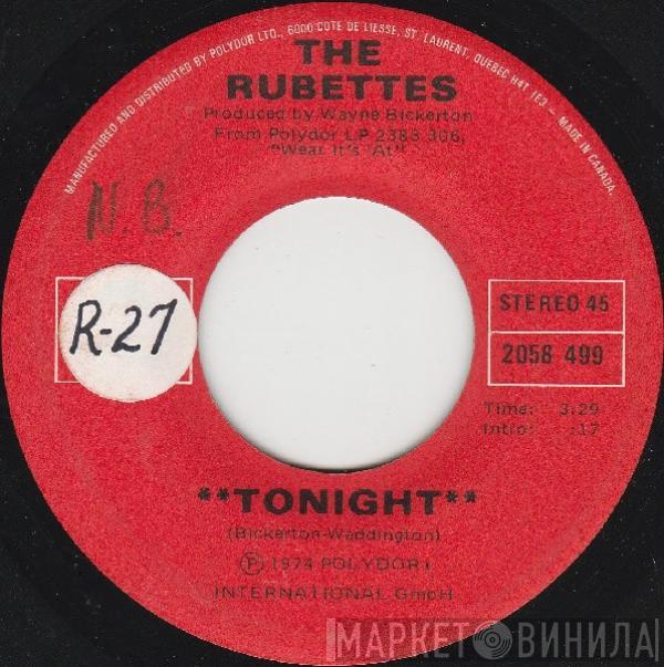  The Rubettes  - Tonight / Silent Movie Queen