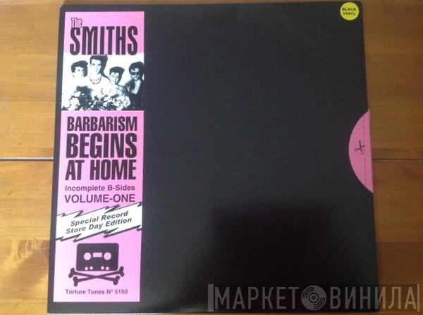  The Smiths  - Barbarism Begins At Home: Incomplete B-sides Volume 1 - white label numbered