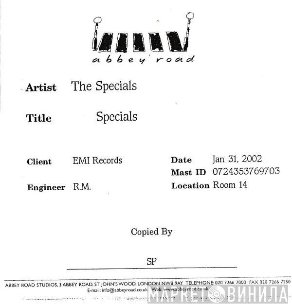  The Specials  - Specials