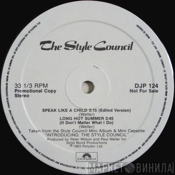  The Style Council  - Speak Like A Child / Long Hot Summer
