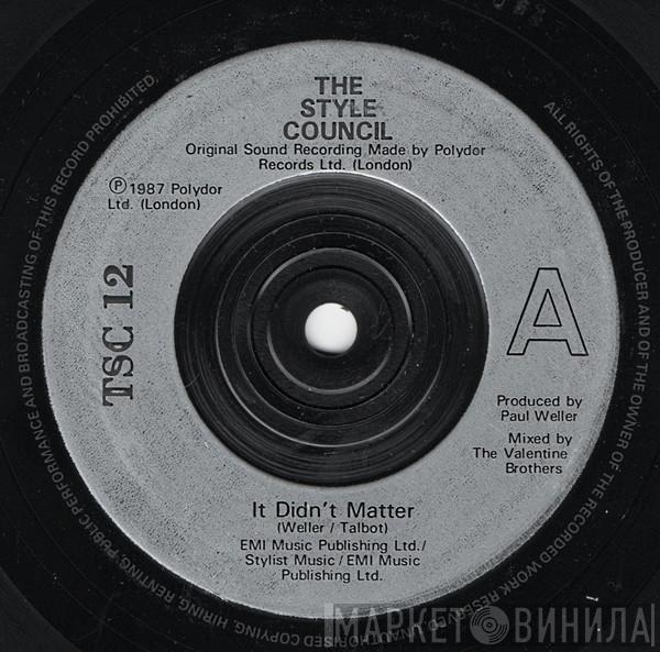 The Style Council - It Didn't Matter