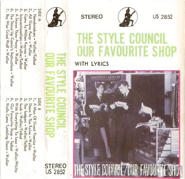  The Style Council  - Our Favourite Shop