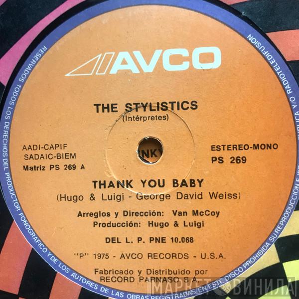  The Stylistics  - Thank You Baby - Sing Baby Sing
