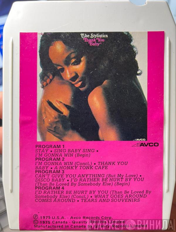  The Stylistics  - Thank You Baby