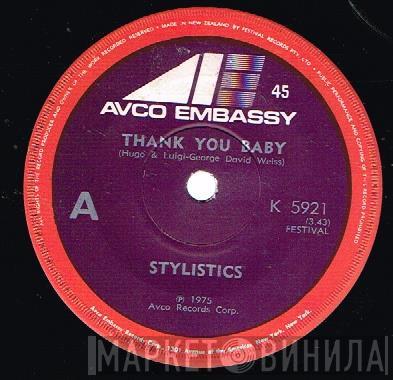  The Stylistics  - Thank You Baby