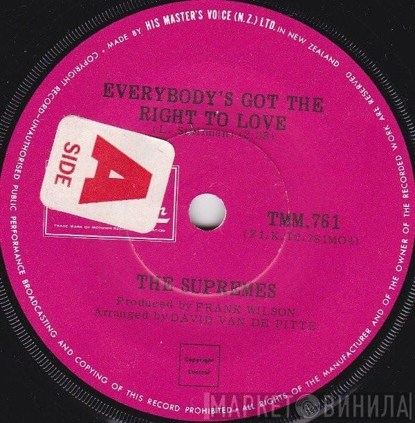  The Supremes  - Everybody's Got The Right To Love
