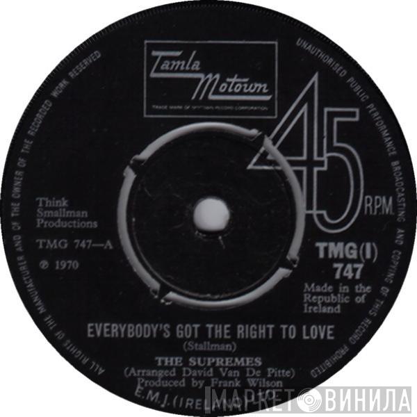  The Supremes  - Everybody's Got The Right To Love