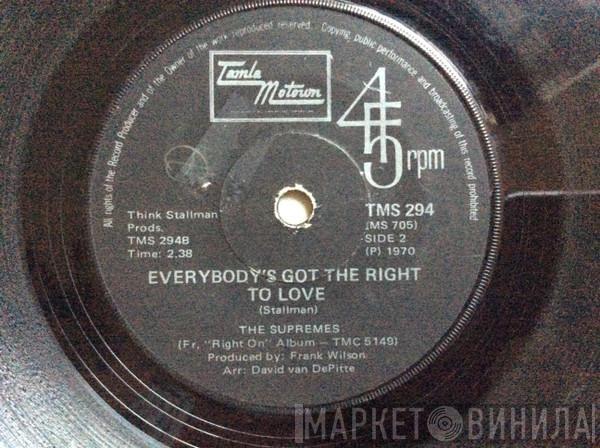  The Supremes  - Everybody's Got The Right To Love
