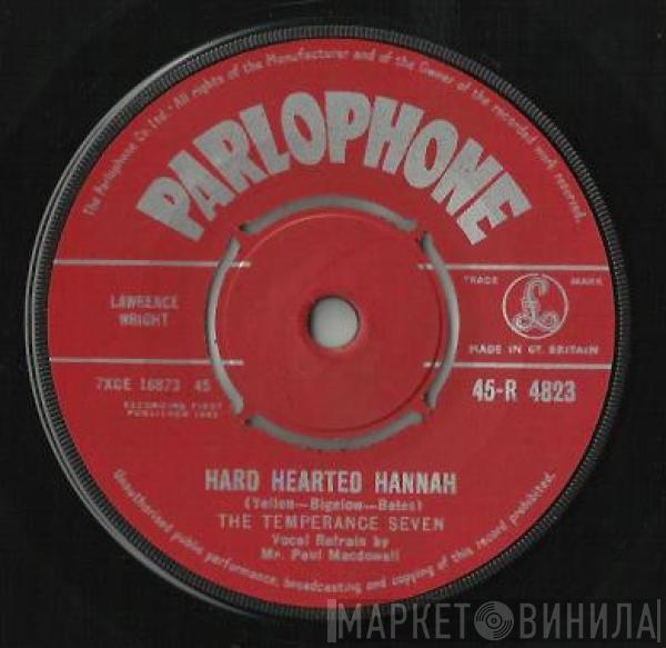 The Temperance Seven - Hard Hearted Hannah / Chili Bom Bom