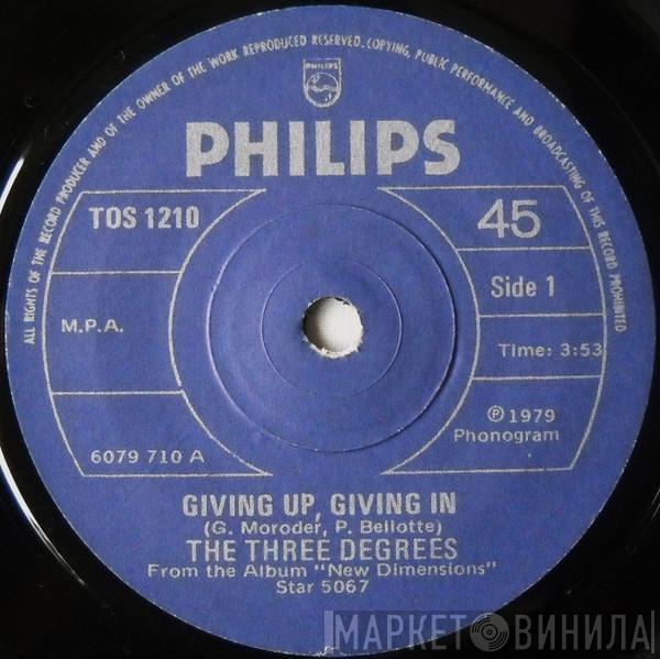  The Three Degrees  - Giving Up, Giving In