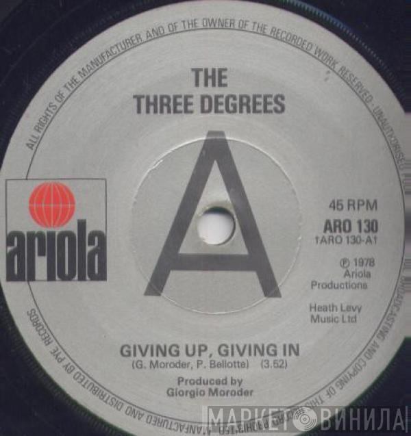  The Three Degrees  - Giving Up, Giving In