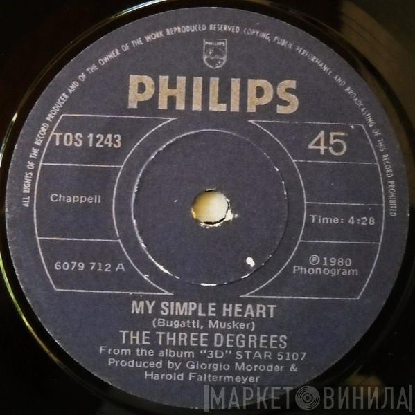  The Three Degrees  - My Simple Heart