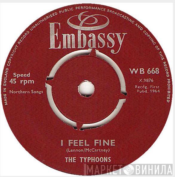 The Typhoons, Mike Redway - I Feel Fine / A Message To Martha (Kentucky Bluebird)