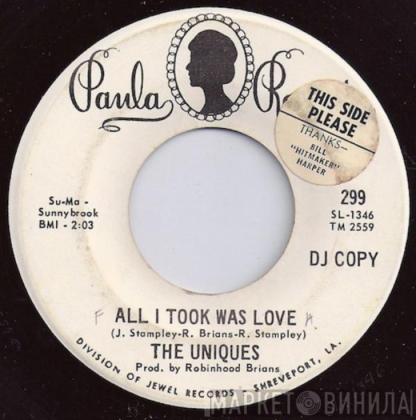 The Uniques  - All It Took Was Love / It's All Over Now
