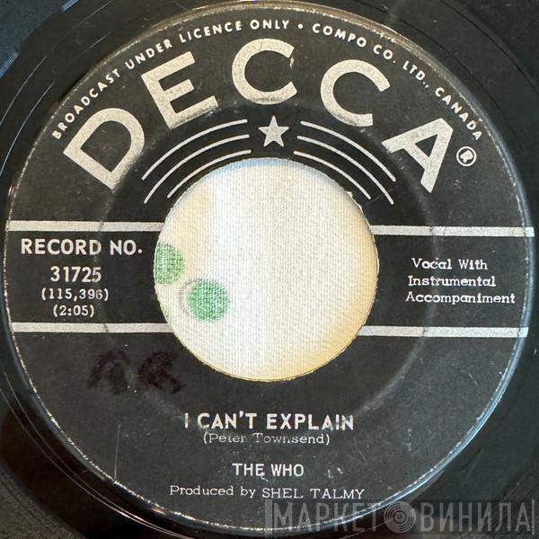  The Who  - I Can't Explain / Bald Headed Woman