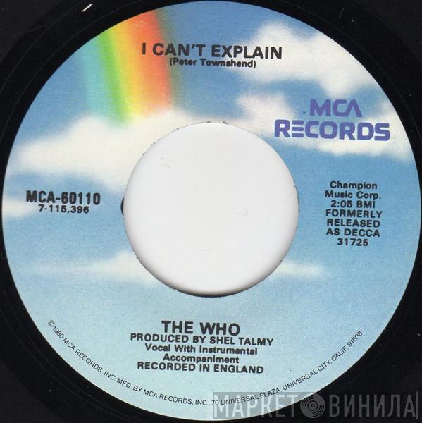  The Who  - I Can't Explain