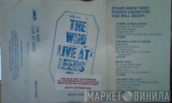  The Who  - Live At Leeds