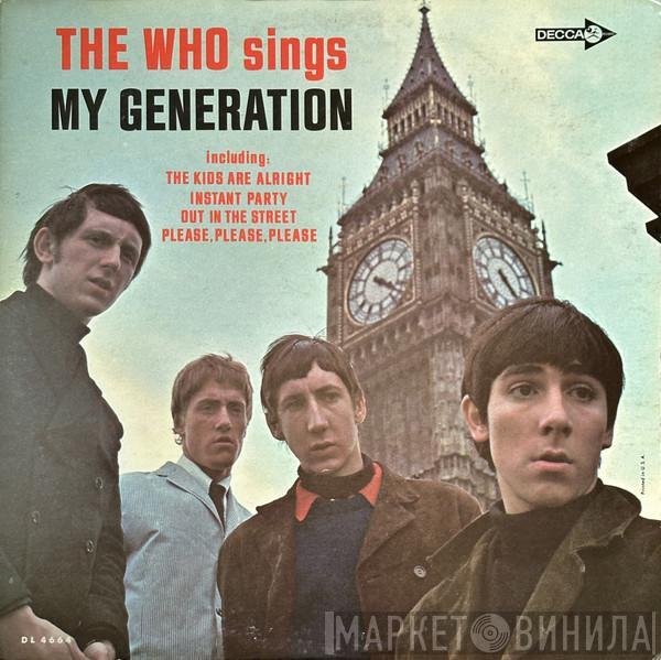  The Who  - The Who Sings My Generation
