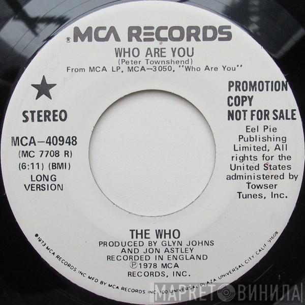  The Who  - Who Are You