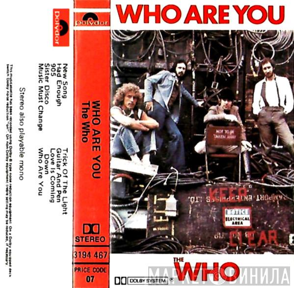  The Who  - Who Are You