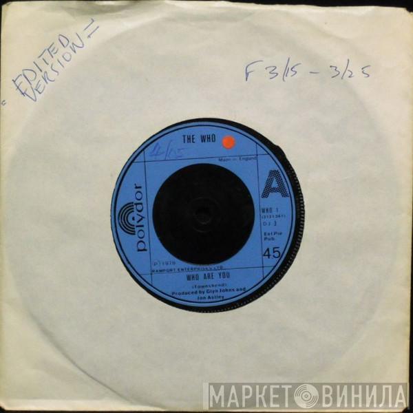  The Who  - Who Are You