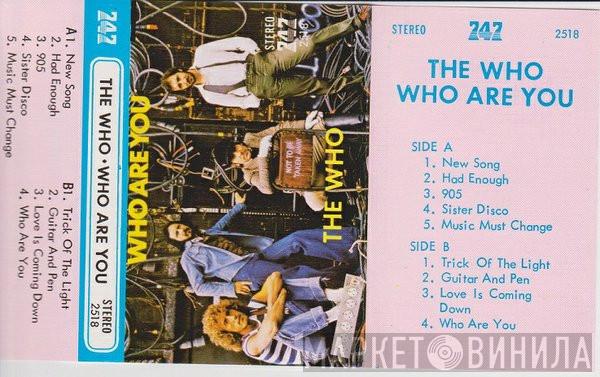  The Who  - Who Are You
