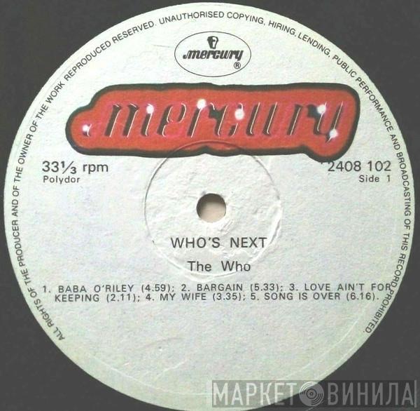  The Who  - Who's Next