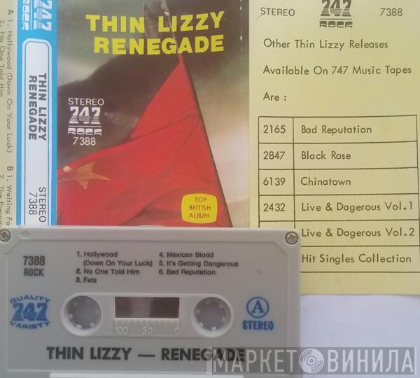  Thin Lizzy  - Renegade