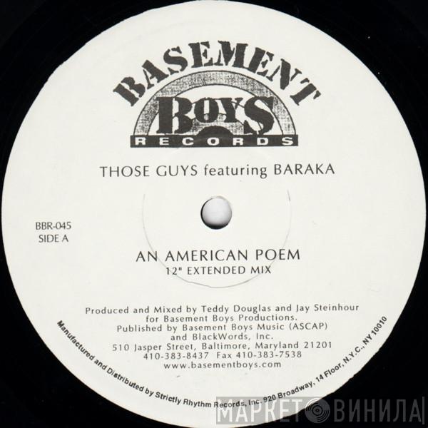 Those Guys - An American Poem