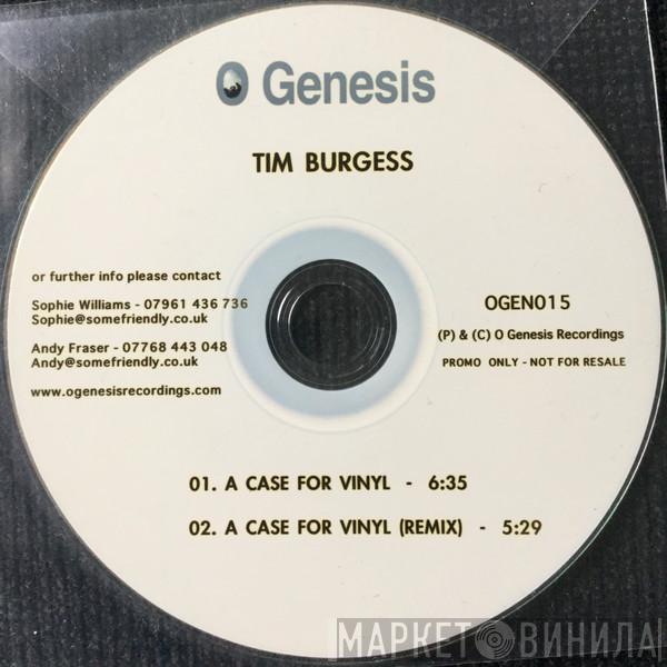  Tim Burgess  - A Case For Vinyl